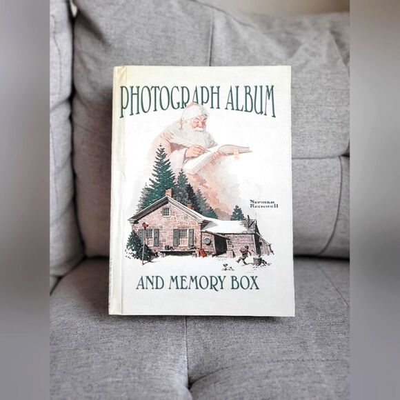 Norman Rockwell Photograph Album and Memory Box Scrapbook Retro Keepsake Gift - Picture 1 of 12